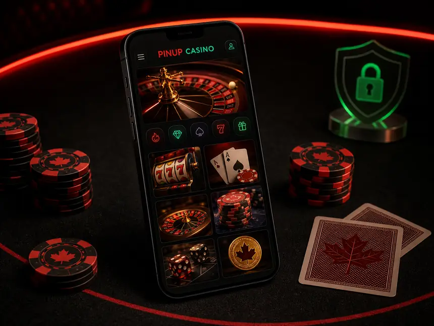 PINUP Casino mobile access with secure login and casino chips