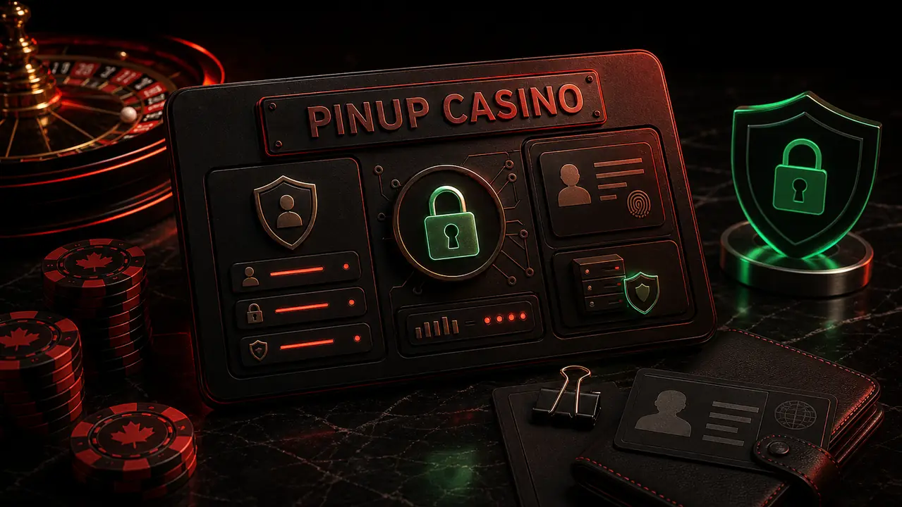 PINUP Casino privacy policy dashboard with secure document objects